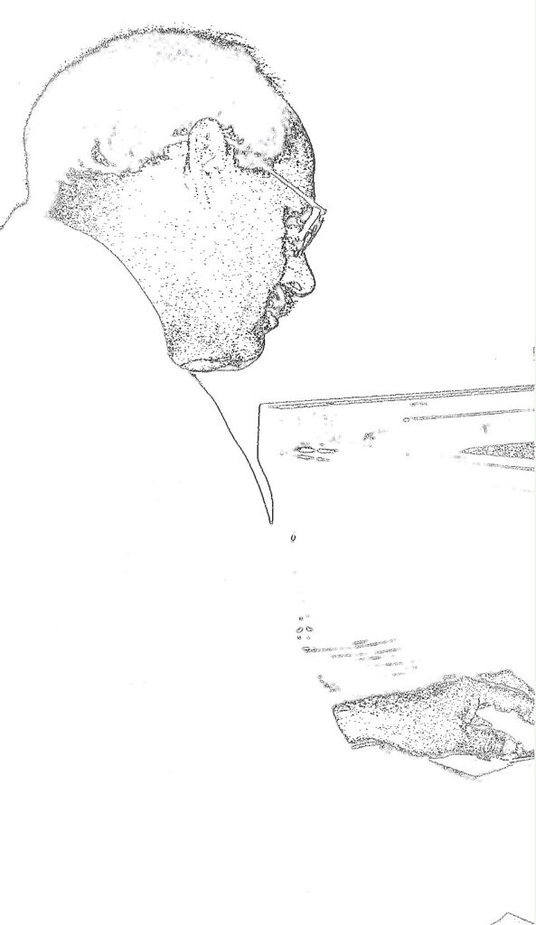Stallcop at piano 